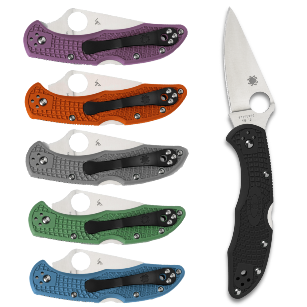 Spyderco Delica 4 Flat Ground