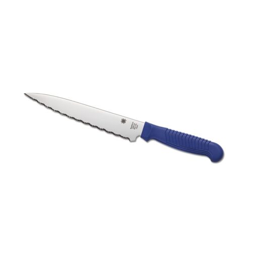 Spyderco 6" Utility Knife Blue Kökskniv