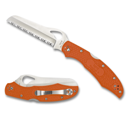 Spyderco Byrd Cara Cara 2 Rescue Orange