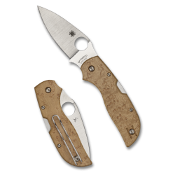Spyderco Chaparral Birdseye Maple