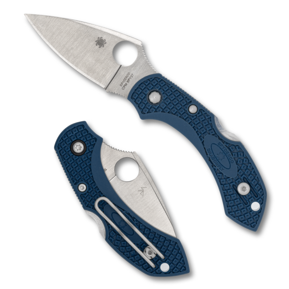 Spyderco Dragonfly 2 FRN Cobalt Blue Fällkniv