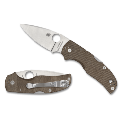 Spyderco Native 5 Micarta Fällkniv