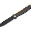 Böker Plus Atlas Black Stonewash Brass