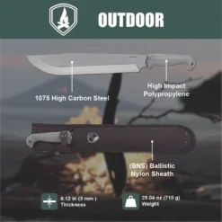 Condor Terra Camp Machete Grå